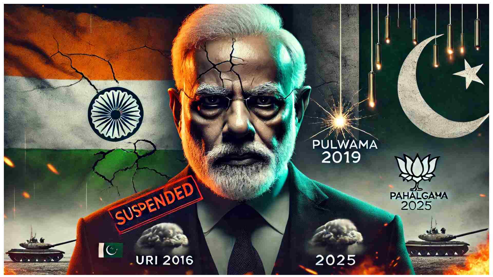 Why PM Modi Suspended Indus Water in 2025? Uri 2016 l Pahalgam 2025| India vs Pakistan War Explained