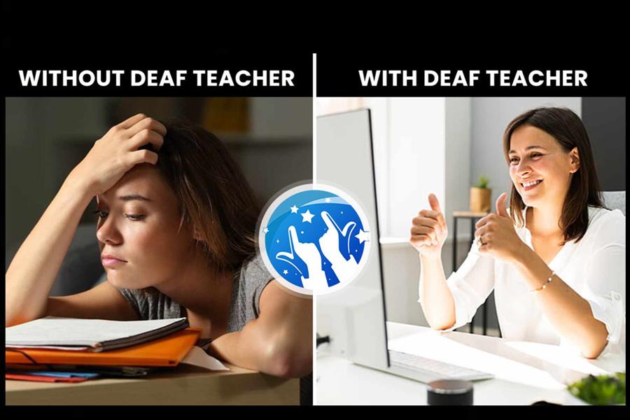 Online Tuition for Deaf || Gleam Hands