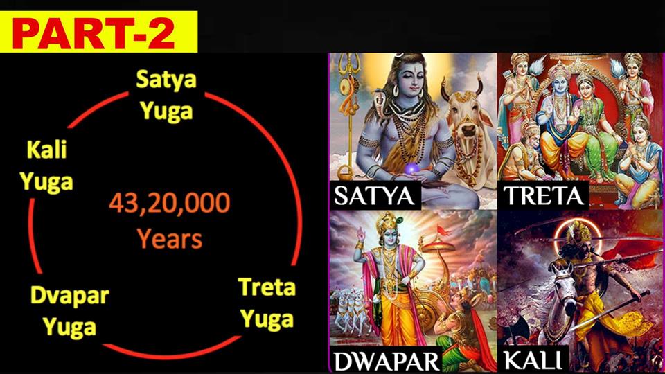 (PART-2) What are the 4 Yugas as per Hindu mythology, cycles of time explained