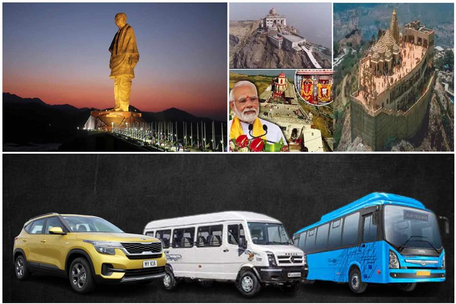 Vehicle Rentals (Statue of Unity & Pavagadh)