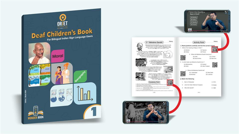 Launched: Orjet Foundation introduces India's first accessible book for deaf children