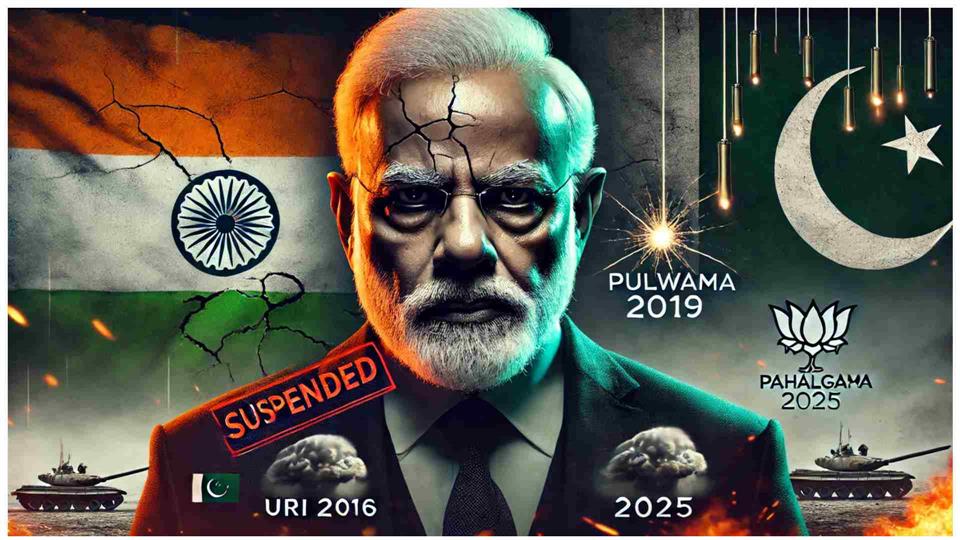 Why PM Modi Suspended Indus Water in 2025? Uri 2016 l Pahalgam 2025| India vs Pakistan War Explained