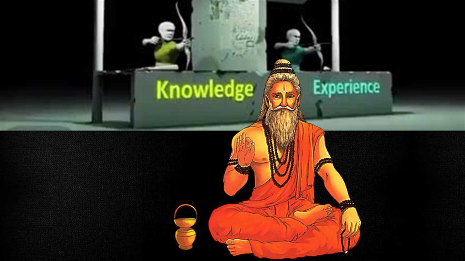 Which is better knowledge or experience?