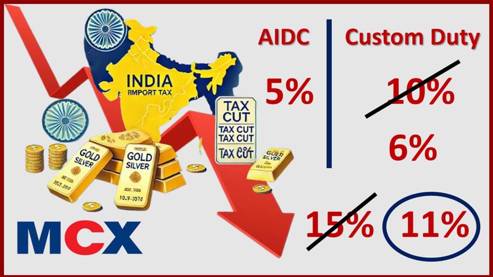 Why Govt cuts tax on Gold and Silver?