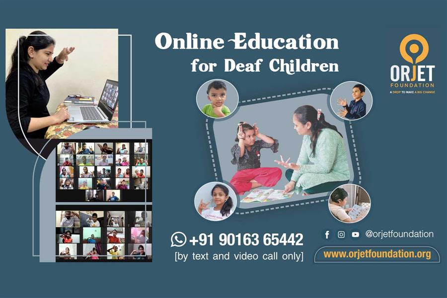 Online Education for Deaf Children