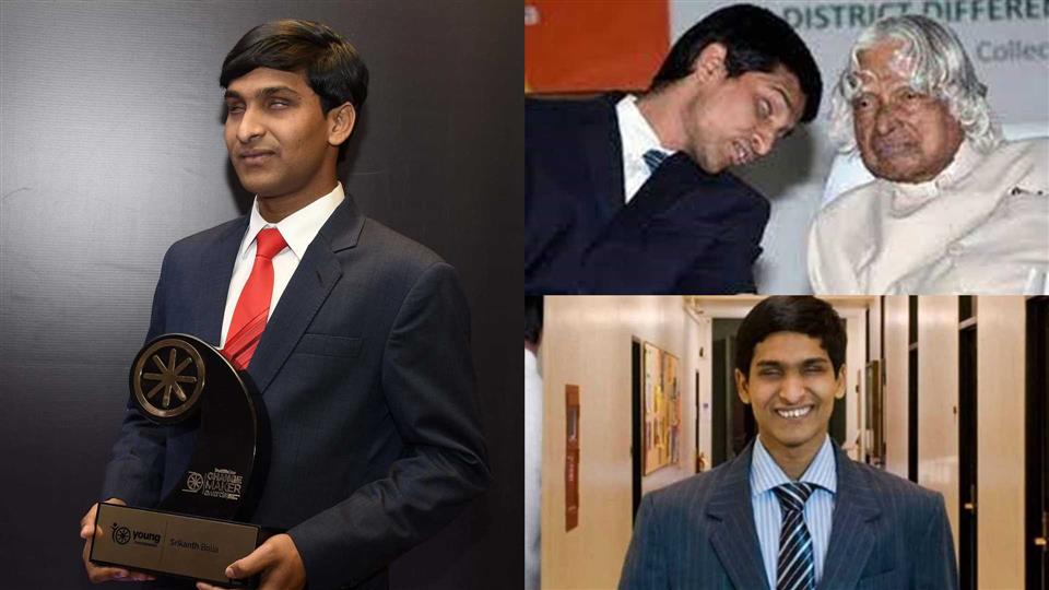 Srikanth Bolla, the first blind student of MIT