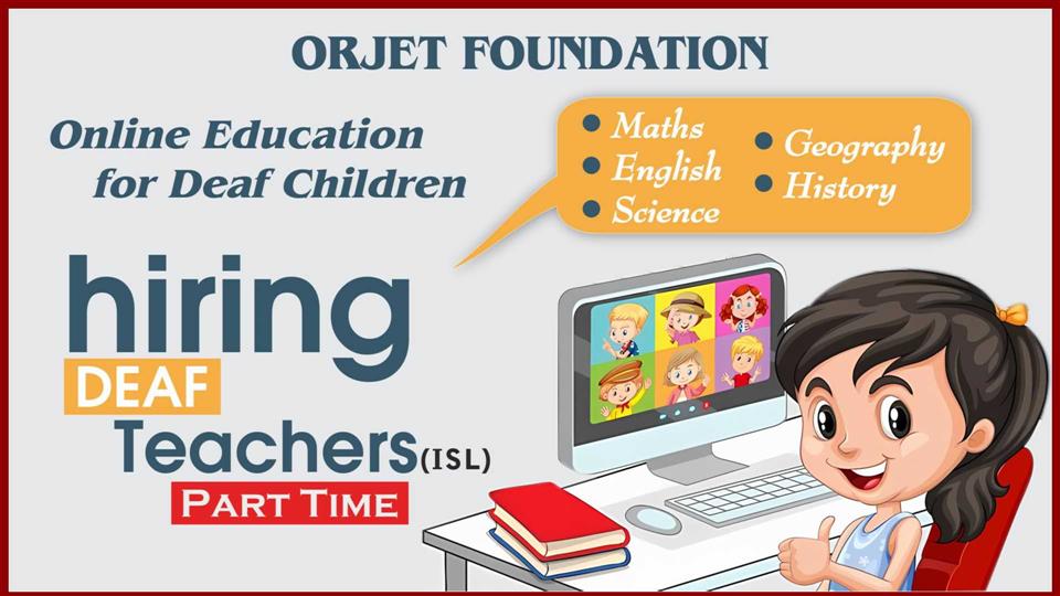 Orjet foundation is hiring
